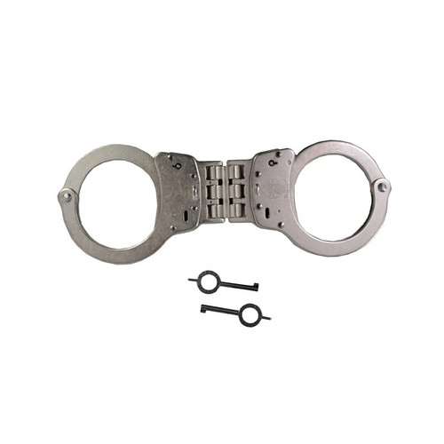 Smith & Wesson Model 300 Hinge-Linked Handcuffs & Keys M300 Cuffs - Slot Lock