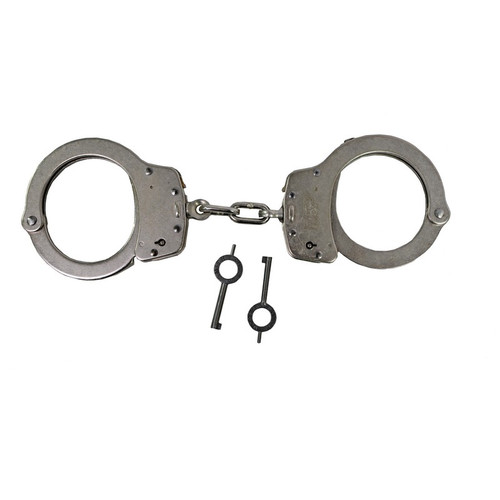 Smith & Wesson Model 100 M&P Chain-Linked Handcuffs & Keys - Lever Lock Smith & Wesson Model 100 M&P Chain-Linked Handcuffs & Keys - Lever Lock
