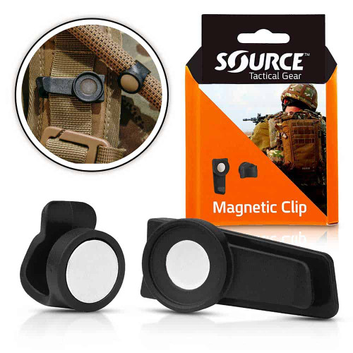 Source Tactical 2510600000A Hydration Tube Magnetic Clip, Black