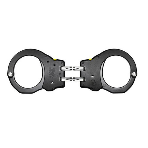 ASP Ultra Plus Cuffs Hinge-Linked Handcuffs (Aluminum Bow) w/ Keyless Double Locking