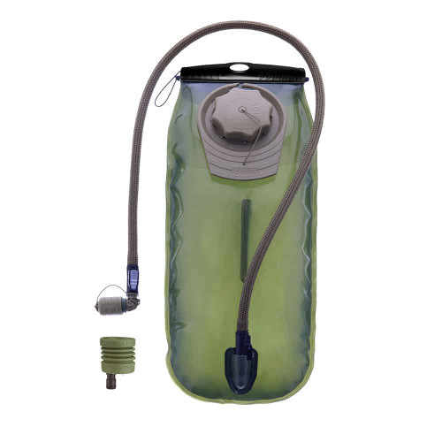 Source Tactical 4610130203 WXP 3L (100 oz) Low Profile Bladder + UTA Hydration Upgrade Kit, Coyote