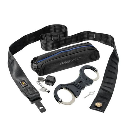 ASP Transport Kit w/ Rigid Ultra Cuffs Belt-Linked Handcuffs