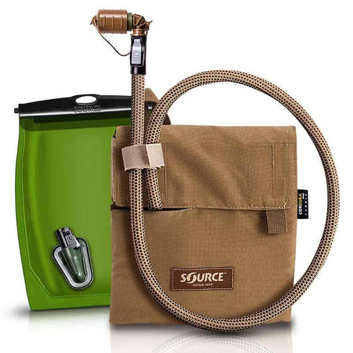 Source Tactical Kangaroo Hydration Pouch w/ 1L (32 oz) Kangaroo Hydration Bladder