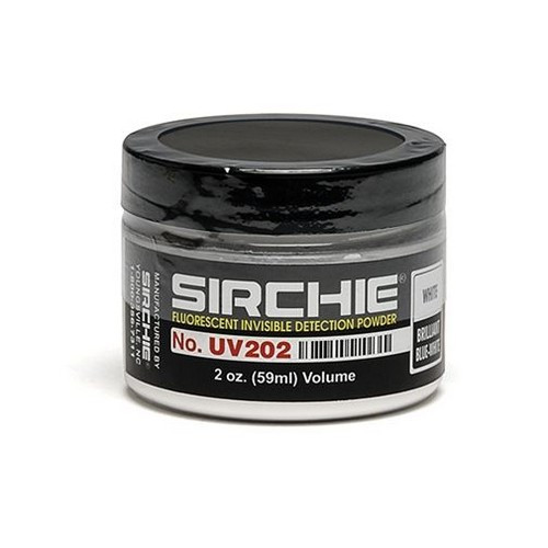 Sirchie Fluorescent Invisible Detection Powder, 2 Ounce