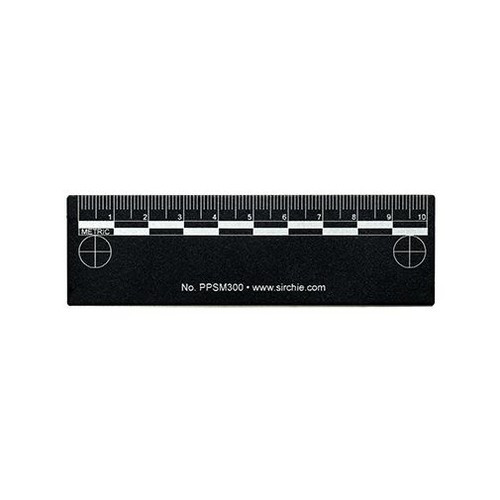 Sirchie Metal Photo Evidence Scale w/ Crosshairs