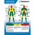 Monadnock 5010 Baton Trauma Zone Chart Card - 8" x 10"