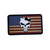5ive Star Gear 6724000 Vintage Flag Kitty Morale Patch, 3.25" x 2"