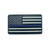5ive Star Gear 6781000 Thin Blue Line U.S. Flag Morale Patch, Gray, 3.25" x 2"