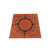 5ive Star Gear 3768000 Survival Handkerchief/Bandana, Orange, 20" x 20"