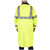 5.11 Tactical 48125 Men's Long Reversible Hi-Vis Rain Coat, Black