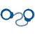 Peerless Model 755C Chain-Linked Colored Oversize Leg Iron Handcuffs & Keys