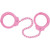 Peerless Model 755C Chain-Linked Colored Oversize Leg Iron Handcuffs & Keys