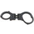Peerless Model 802C Hinge-Linked Push Pin Handcuffs & Keys 801P Cuffs, Black