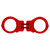 Peerless Model 850C Hinge-Linked Colored Handcuffs & Keys, Colored Finishes