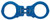 Peerless Model 850C Hinge-Linked Colored Handcuffs & Keys, Colored Finishes