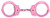 Peerless Model 752C Oversized Chain-Linked Colored Plated Handcuffs & Keys
