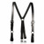 Boston Leather Model 9180 Police Leather Suspenders