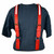 Boston Leather Model 9175R Firefighter's Suspenders, Button Attachment w/ 1/2" Reflective Ribbon