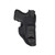 Aker Model 134 Spring Special Open Top IWB Gun Holster for Glock 26 27 33 - Black - Plain - Right Hand