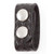 Gould & Goodrich B76 Leather Belt Keeper, Double Snap