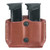 Gould & Goodrich 831 Gold Line Leather Double Magazine Case for Glock 17