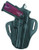 Gould & Goodrich 800 Open Top Two Slot Holster for Colt Defender