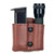 Gould & Goodrich 860 Gold Line Leather Flashlight/Mag Case Combo for SIG Sauer P320
