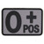 Voodoo Tactical 07-0995 Rubber "O Positive" Blood Type Patch