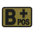 Voodoo Tactical 07-0993 Rubber "B Positive" Blood Type Patch