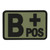 Voodoo Tactical 07-0993 Rubber "B Positive" Blood Type Patch