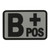Voodoo Tactical 07-0993 Rubber "B Positive" Blood Type Patch