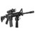 NcStar VAQVGFL Vertical Grip w/ Strobe Flashlight & Laser