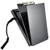 Saunders Aluminum Citation Holder II Form Holder, 6" x 11" Form Size, Serrated Clip, Silver, 6.25" x 11.75"
