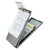 Saunders 10003 Recycled Aluminum A-Holder Form Holder, 4.75" x 9.50" Size, Serrated Clip, Silver, 5.25" x 10.00"
