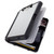 Saunders 00552 WorkMate II Plastic Storage Clipboard, Letter/A4 Size, 6 Internal Compartments, Low Profile Clip, Black