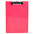 Saunders Recycled Plastic Clipboard, Letter/A4 Size, Low Profile Clip, Inch/Metric Ruler Edges, 9.00" x 12.50"