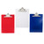 Saunders Recycled Plastic Clipboard, Letter/A4 Size, High Capacity Clip, Inch/Metric Ruler Edges, 9.00" x 13.25"