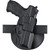 Safariland Model 5198 Open Top Concealment Paddle/Belt Loop Holster w/ Detent for Glock 19 19X 23 25 32 44 45