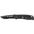 Smith & Wesson CK5TBS Extreme Ops Liner Lock Folding Knife 3.25" 7Cr17MoV High Carbon Stainless Steel Blade, Black Aluminum Handle