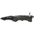 Smith & Wesson SW911B 1st Response M.A.G.I.C. Assisted Opening Liner Lock Folding Knife & Rescue Tool 3.40" 4034 Stainless Steel Tanto Blade, Nylon Fiber Handle