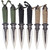 UZI UZK-TRW-006 Throwing Knives VI Set - 6 Straiht Edge Stainless Steel Blade, Nylon Wrapped Handle
