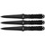 UZI UZK-TRW-003 Throwing Knives (3) Black Stainless Steel Blades w/ Nylon Pouch
