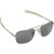 HUMVEE 57mm Pilot Sunglasses w/ Gray Lens