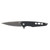 Schrade 1182623 Kinetic Liner Lock Folding Knife 3.13" AUS-8 Drop Point Blade, Black G10 Handle