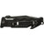 Smith & Wesson SWBG2T Border Guard Liner Lock Folding Knife 4.4" 7Cr17MoV High Carbon Stainless Steel Straight Edge Tanto Blade, Black Aluminum Handle