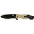 Smith & Wesson SWMPF2CS M&P® Full Tang Fixed Knife 4.10" Black Oxide Blade, Black & Tan Handle