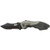 Smith & Wesson SWMP5LS M&P® M.A.G.I.C.® Assisted Opening Liner Lock Folding Knife 3.50" 4034 Stainless Steel Partially Serrated Blade, Aluminum Handle