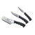 Smith & Wesson SWCAMP Camping Fixed Knife Set - 3 Piece Smith & Wesson SWCAMP Camping Fixed Knife Set - 3 Piece