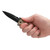 Kershaw 6054BRNBLK Emerson CQC-4K Folding Knife Drop Point 3.25" Black-Oxide Coating 8Cr14MoV Plain Edge Blade, Brown Handle