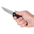 Kershaw 1830 OSO Sweet Folding Knife Assisted SpeedSafe Drop Point 3.00" Satin 8Cr13MoV Plain Edge Blade, Black Handle